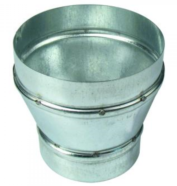 Reduzierstück, Metall, 125 auf 100mm